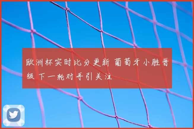 欧洲杯实时比分更新 葡萄牙小胜晋级 下一轮对手引关注