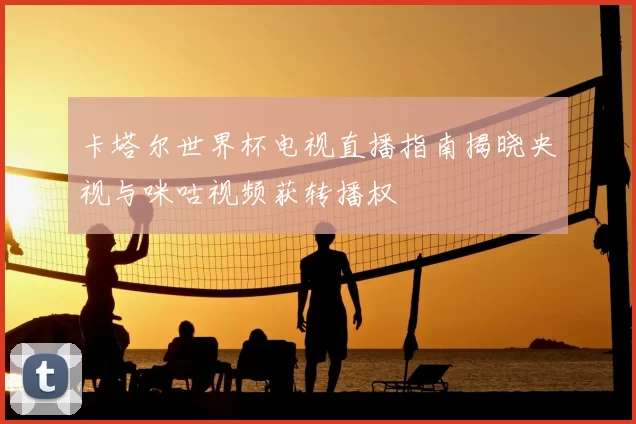 卡塔尔世界杯电视直播指南揭晓央视与咪咕视频获转播权