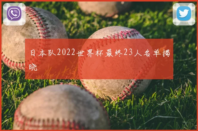 日本队2022世界杯最终23人名单揭晓